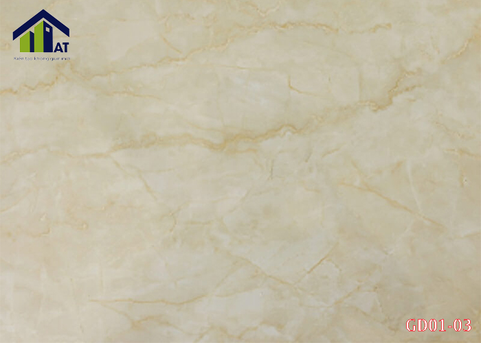 Tấm Ốp PVC Vân Đá Vân Mây GD01-03