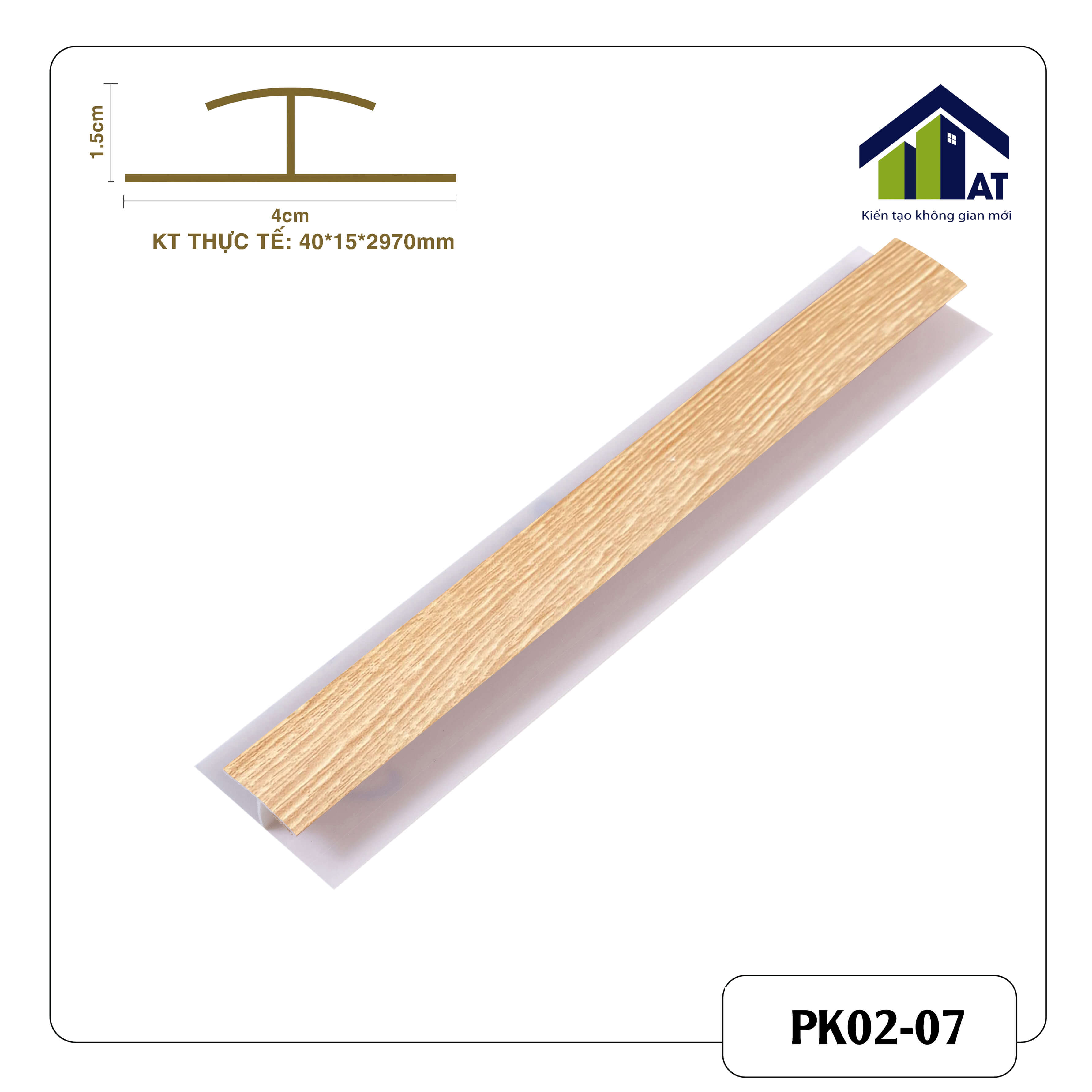  H Nối Vân Gỗ Vàng PK02-07