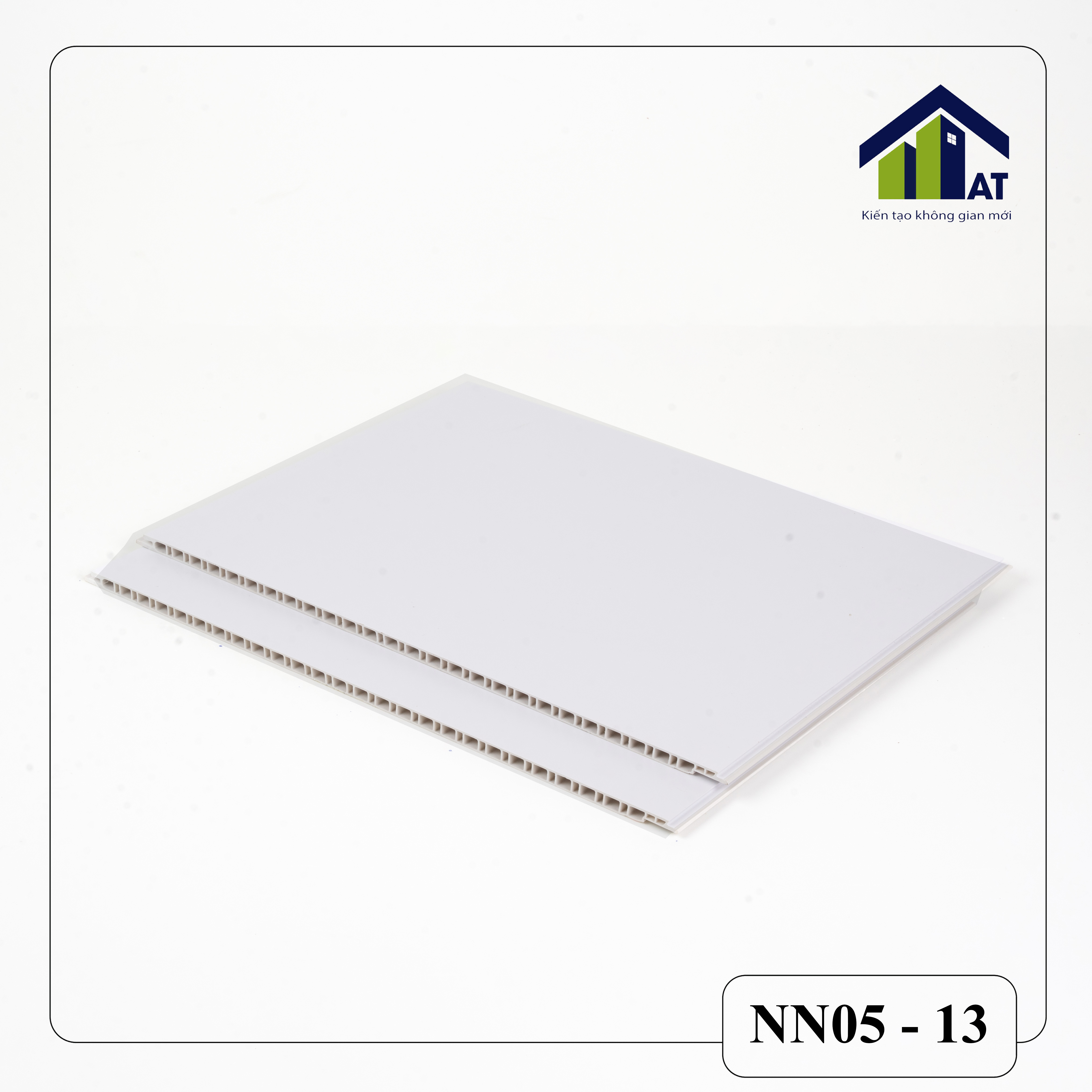 Tấm Ốp Tường Nano Cao Cấp Trắng Tinh NN05-13
