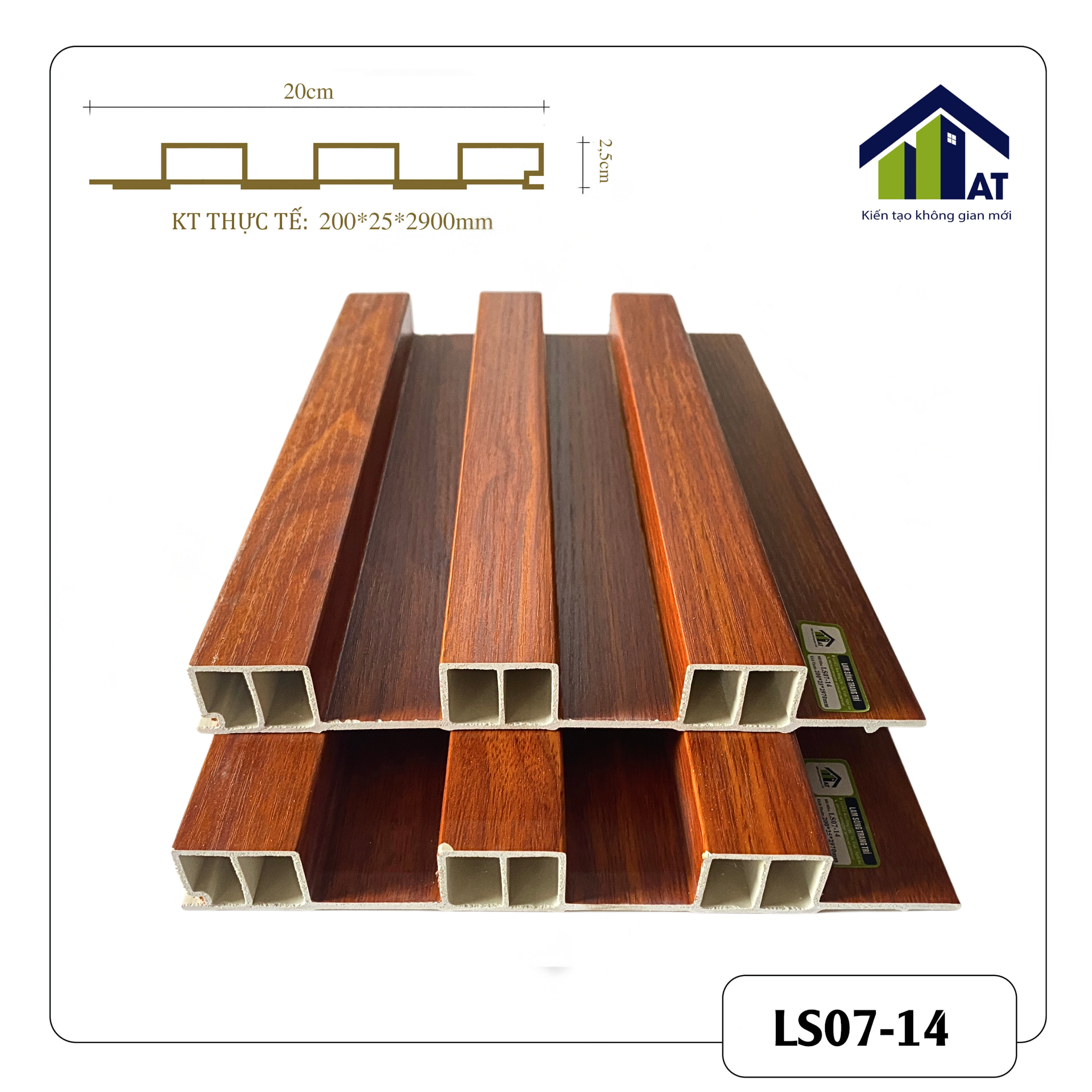  Tấm Lam 3 Sóng Cao LS07-14